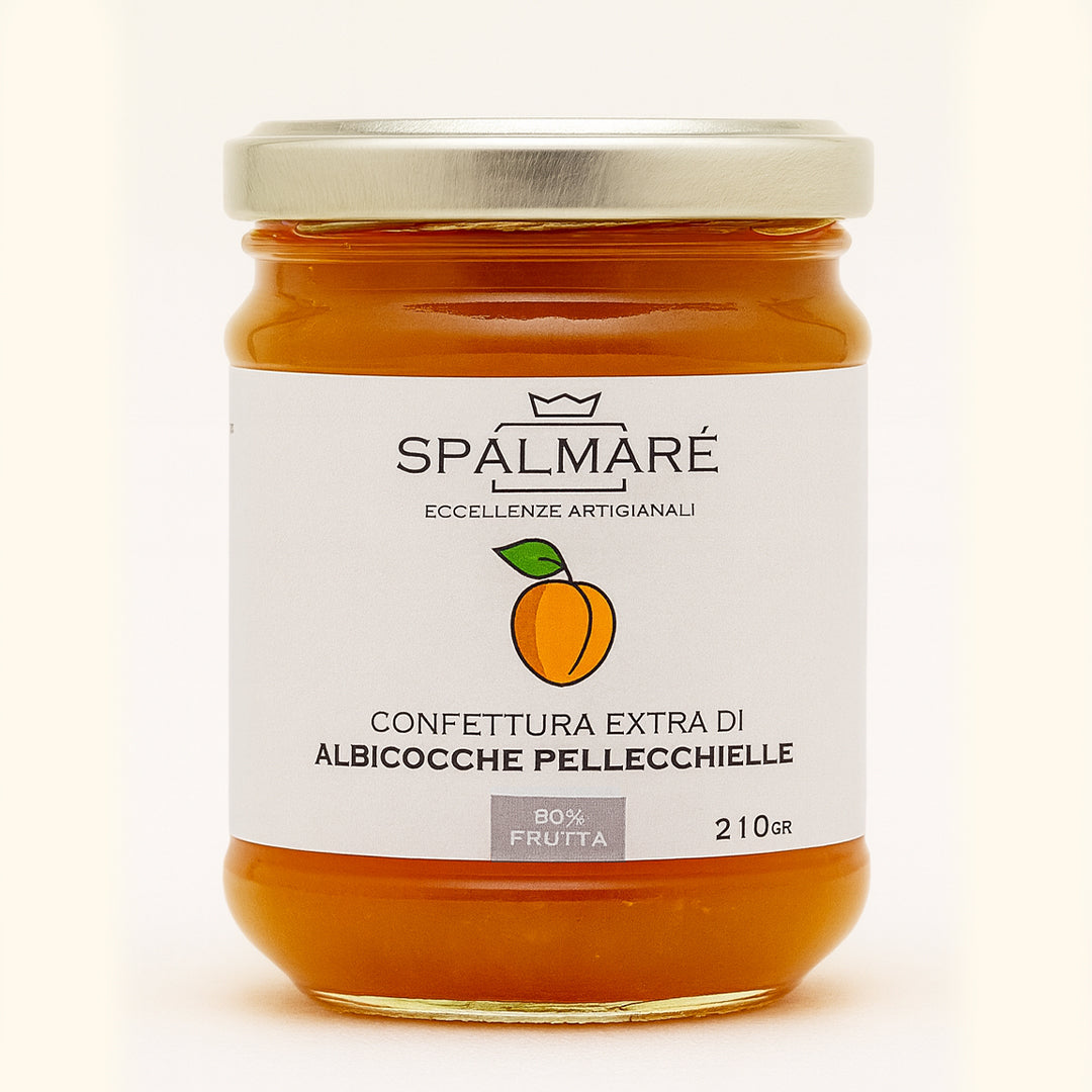 Confettura EXTRA di ALBICOCCHE PELLECCHIELLA
